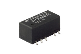 Konwerter DC/DC TES 1V, Uwe 5.5V dc, Uwe 4.5V, Uwy 5V dc, TRACOPOWER 200 mA 1 W -40 °C 90 °C Powierzchnia
