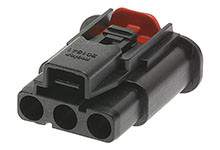 Złącze zasilania Gniazdo Montaż na kablu 3P 1 kV AC/DC Molex