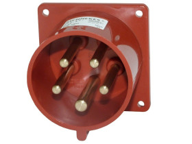 Wtyczka odbiornikowa CEE 32A/5p 6h IP44 gniazdo odbiornikowe tablicowa MENNEKES 1409