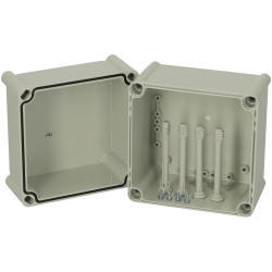 Fibox 5330369 PC 19x19x18cm G Enclosure, PC Opaque cover