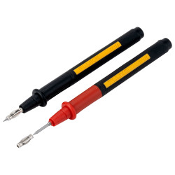 Fluke TP175E TwistGuard&#x2122; Test Probes - 2mm dia Probe Tips With 4mm Adapters