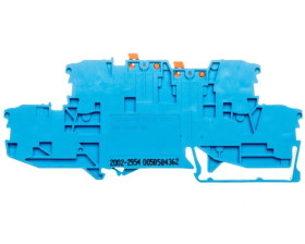 Złączka 2-piętrowa 2,5mm2 rozłączalna niebieska TOPJOBS 2002-2954 /50szt./