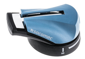 Obrotowy uchwyt Czarny do Seria M IP55 Socomec FUSERBLOC