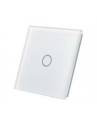 LIVOLO - PANEL SZKLANY POJEDYŃCZY- BIAŁY