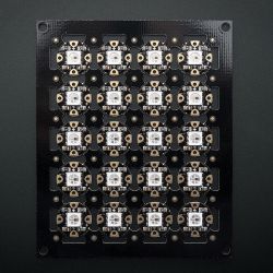Adafruit FLORA RGB Smart Neo Pixel version 2 - Sheet of 20