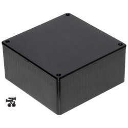 Hammond 1591UBK Multipurpose FRABS Enclosure 120 x 120 x 59 Black