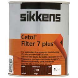 Sikkens 5085911 Cetol Filter 7 Plus Translucent Woodstain Walnut 1 litre