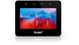 Satel Manipulator Z Ekranem Dotykowym 4,3 Cale Int-Tsg2r-B Czarny