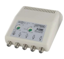 Mikrowzmacniacz abonencki 4-wyjściowy RTV (na 4 telewizory) Telkom-Telmor WSS412 A411