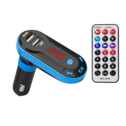 Transmiter FM BLOW Bluetooth LCD + ładowarka 2xUSB 1,5A
