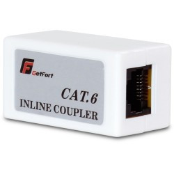ŁĄCZNIK RJ45 GETFORT CAT.6 (beczka) RJ45-G / RJ45-G
