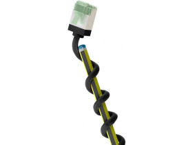 Kabel patchcord CAT 8.1 U/FTP 0,15m Cu czarny ultra-elastyczny