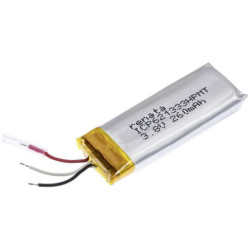 Renata 101027 Prismatic LiPo Battery 3.7V 270mAh for Special Applications