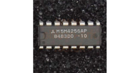 M5M4256AP-10 256K (256K x1-Bit) CMOS DRAM - Mitsubishi
