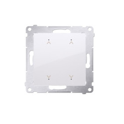 SIMON54 biały DEZ2.01/11 Łącznik/Przycisk rolet.