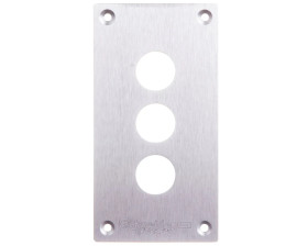 Płyta czołowa do montażu podtynkowego 3-otwory 22mm XAPE303
