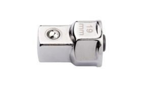 Nasadka, Stal stopowa, rozm: 1/2 cala, typ: Kwadratowy, dł: 28,5 mm