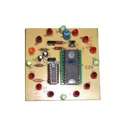 E29 koło fortuny/ruletka- gra lub efekt świetlny 16 LED z buzerem