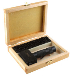 Zestaw rysików do grawerowania wysokość: 3.2mm 113-szt. Zaślepki (x12), uchwyt, (x100), pojedyncze punktaki RS PRO