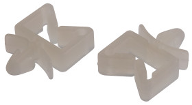 Zacisk kablowy 10.2mm 15.9 x 5.6mm materiał: Nylon 66 Biały Zacisk kablowy