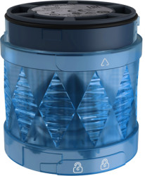 LED blinking light, blue, 24 V AC/DC, IP65, XVUC46