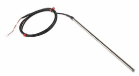 Termopara typ PT 100, -50C do +250C 250mm kabel 1m, Stal nierdzewna