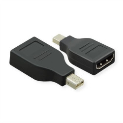 VALUE Adapter Mini DisplayPort - HDMI, Mini DP męski - HDMI żeński