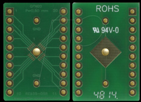 RE935-05R Multi-adapter QFN20 P=0.50 mm RM 2.54 mm