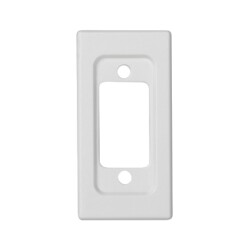 Płytka K45 pusta do złącza VGA 45x22,5mm czysta biel