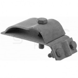 Złącze rynnowe 20x75x45 zacisk śrubowy (1xM8, 2xM6) OC/OG ocynk ogniowy Pawbol