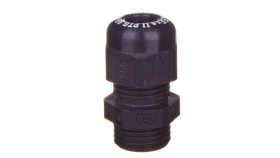 Dławnica Kablowa Poliamidowa Ex M16 Ip68 Czarna Vtec Ex M16 Sw...