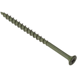 ForgeFix DS4575 Decking Screw PZ ST Green Anti-Corrosion 4.5 x 75mm Box 200