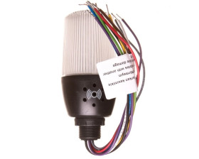 Wielofunkcyjna kolumna sygnalizacyjna LED z buzzerem 55mm 24V AC/DC IP65 T0-T0-IF5M024ZM05