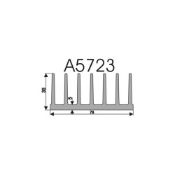Radiator A5723 L-5cm