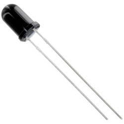 TRU COMPONENTS 1577319 Photodiode 5 mm 1100 nm IR Receiver Enhanced Sensitivity