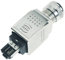 Pepperl+Fuchs 250780 Złącze męskie ICZ-AIDA2-V45, 1 szt.