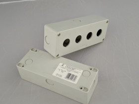 Obudowa N-526/4N szara niska (kaseta na przyciski, lampki) (B85-1408)