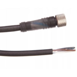 Złącze proste M8 4-pinowe z kablem 2m, XZCP0941L2