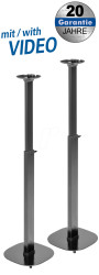 HS24 L Loudspeaker stand, SONOS ONE &amp; ONE SL, black