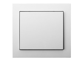 KIER Wyłącznik pojedynczy biały ŁP-1W/00 OSPEL