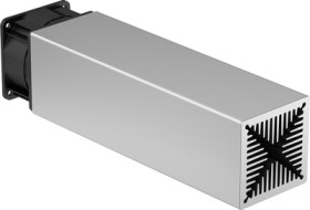 Fan aggregate, 12 V, ball bearing, (H x W x D) 60 x 60 x 135 mm, 10146966