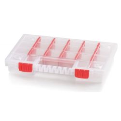 Organizer NORT z regulowanymi przegrodami 344x249x50mm