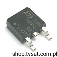 STD4NK60ZT4 N-FET 600V 4A 70W SMD-DPAK STM