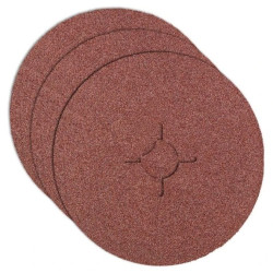 Krążki ścierne fibra 125, K100, 3 szt. /5szt./