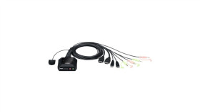 Aten Cs22h 2-Portowy Przełącznik Kvm Usb 4K Hdmi