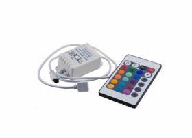 Kontroler RGB z pilotem IR 24-KEY