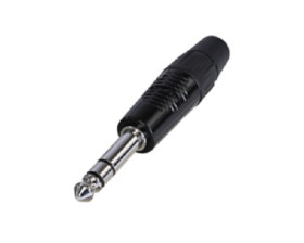 Wtyk jack 1/4 cala Męski Stereo Montaż na kablu