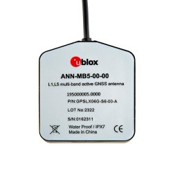 Sparkfun U-blox Multi-band Active GNSS Antenna - L1, L5 (ANN-MB5)