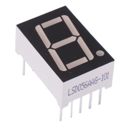 Green 0.56" Seven Segment Display Cathode LED 5.5mcd