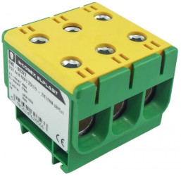 Złączka szynowa jednopolowa ZGX 3x50 mm2 żółto-zielona (Al/Cu) ENE-00372